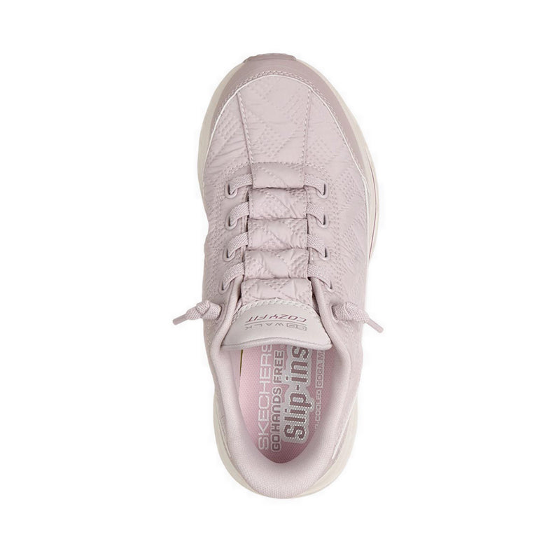 Skechers Slip-Ins Go Walk Glide-Step 20 Girl's Lifestyle Shoes (Grade School / Teen) - Mauve