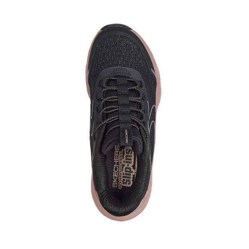 Skechers Glide-Step + Girl's Lifetsyle Shoes - Black