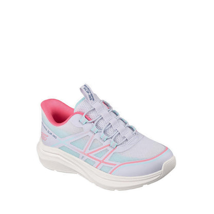 Skechers Slip-Ins Microspec Velocity Girl's Lifestyle Shoes - Grey