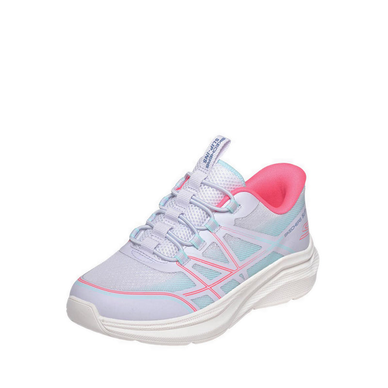 Skechers Slip-Ins Microspec Velocity Girl's Lifestyle Shoes - Grey