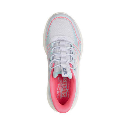 Skechers Slip-Ins Microspec Velocity Girl's Lifestyle Shoes - Grey