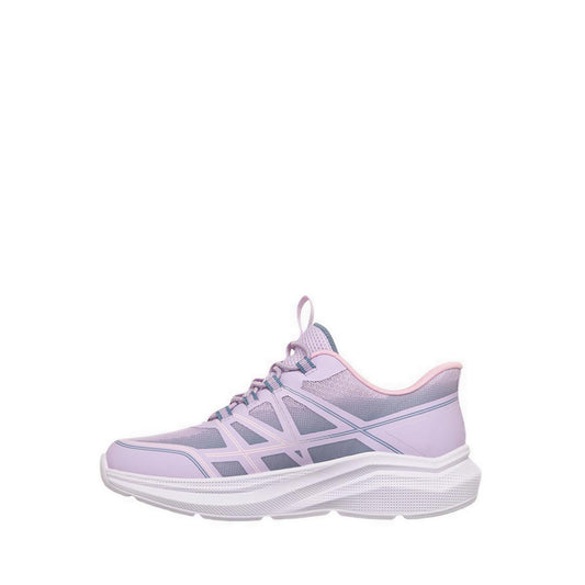 Skechers Slip-Ins Microspec Velocity Girl's Lifestyle Shoes - Lavender