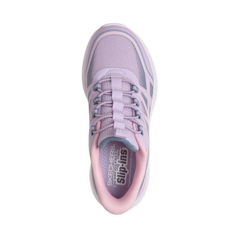 Skechers Slip-Ins Microspec Velocity Girl's Lifestyle Shoes - Lavender
