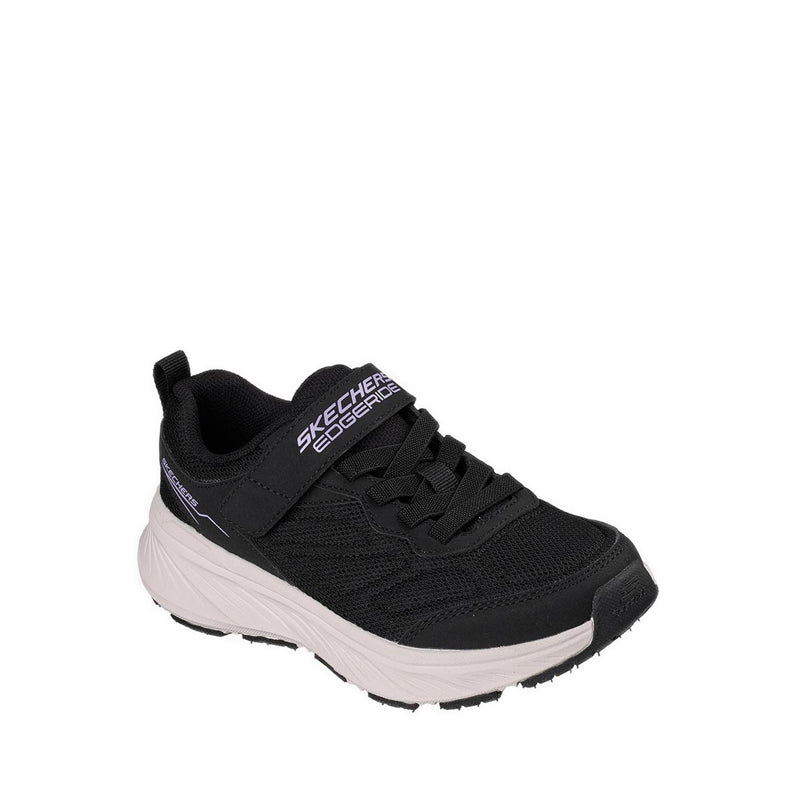 Skechers Edgeride Girl's Lifestyle Shoes (Grade School / Teen) - Black