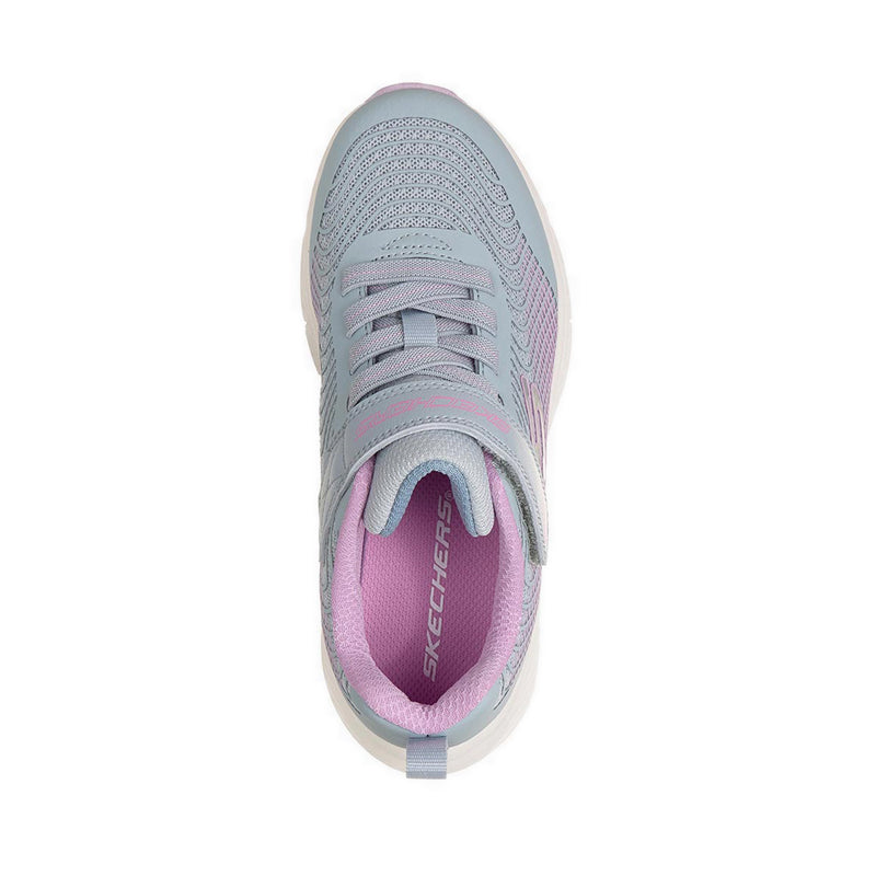 Skechers Microspec Tread 2.0 Girl's Lifestyle Shoes (Grade School / Teen) - Grey