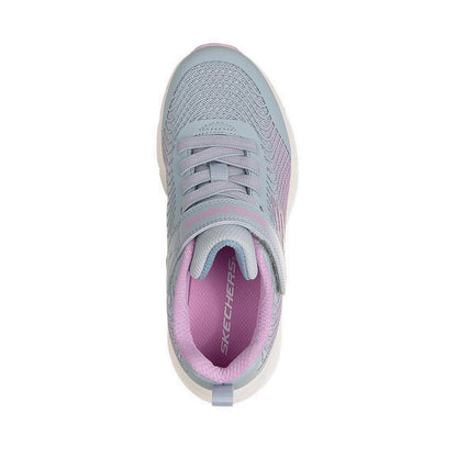 Skechers Microspec Tread 2.0 Girl's Lifestyle Shoes (Grade School / Teen) - Grey