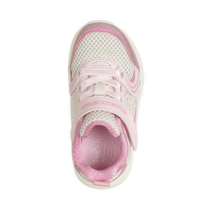 Skechers Girls Sport Microspec Advance (Play School) - Pink
