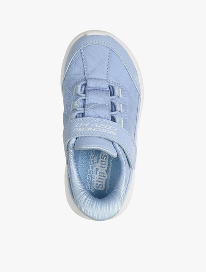 Skechers Slip-Ins Comfy Sprints Girl's Lifestyle Shoes Play School - Blue
