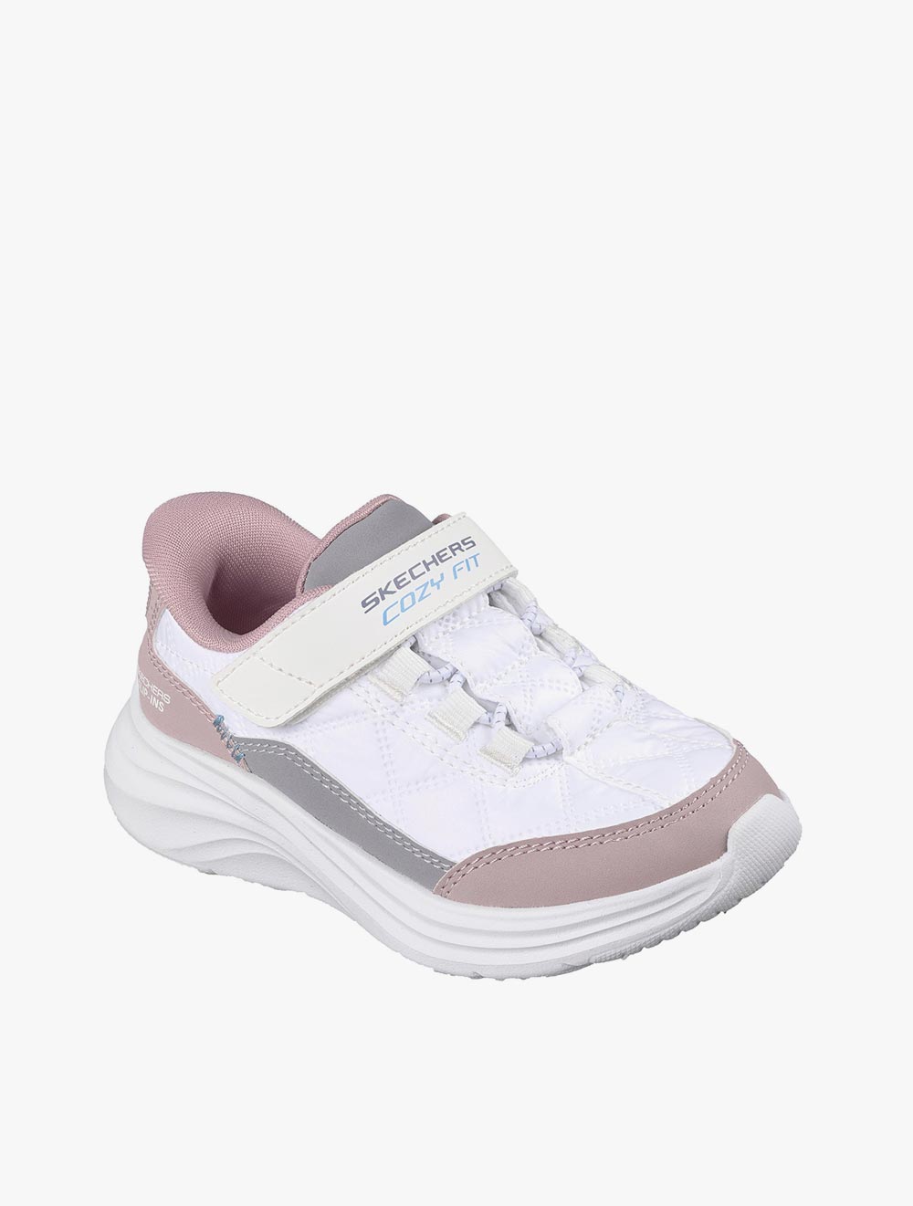 Skechers Slip-Ins Comfy Sprints Girl's Lifestyle Shoes Play School - White