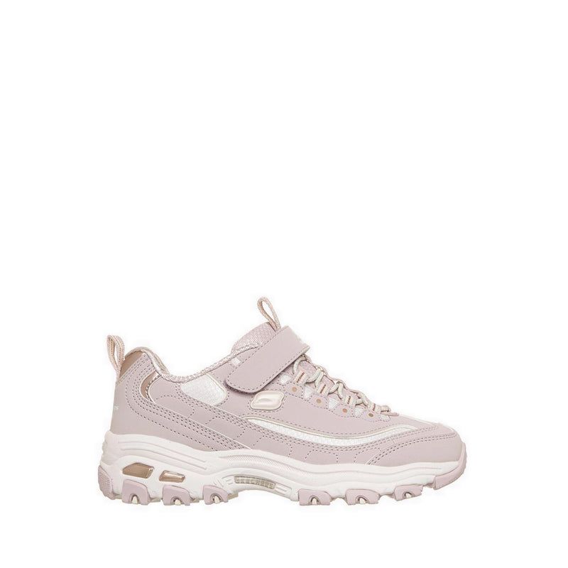 Skechers D'Lites Girl's Lifestyle Shoes (Grade School / Teen) - Rose