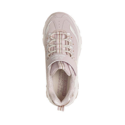 Skechers D'Lites Girl's Lifestyle Shoes (Grade School / Teen) - Rose