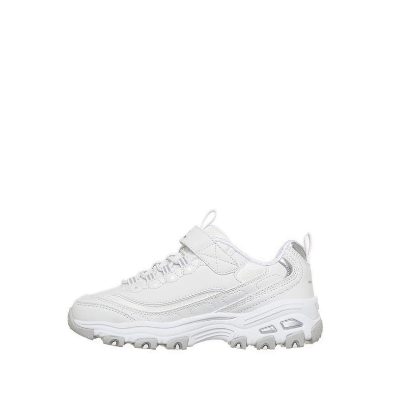Skechers D'Lites Girl's Lifestyle Shoes (Grade School / Teen)  - White