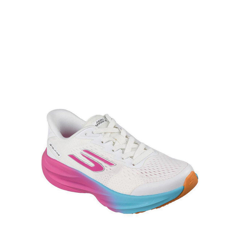 Skechers Skx Aero Spark Girls's Lifestyle Shoes (Grade School / Teen) - White