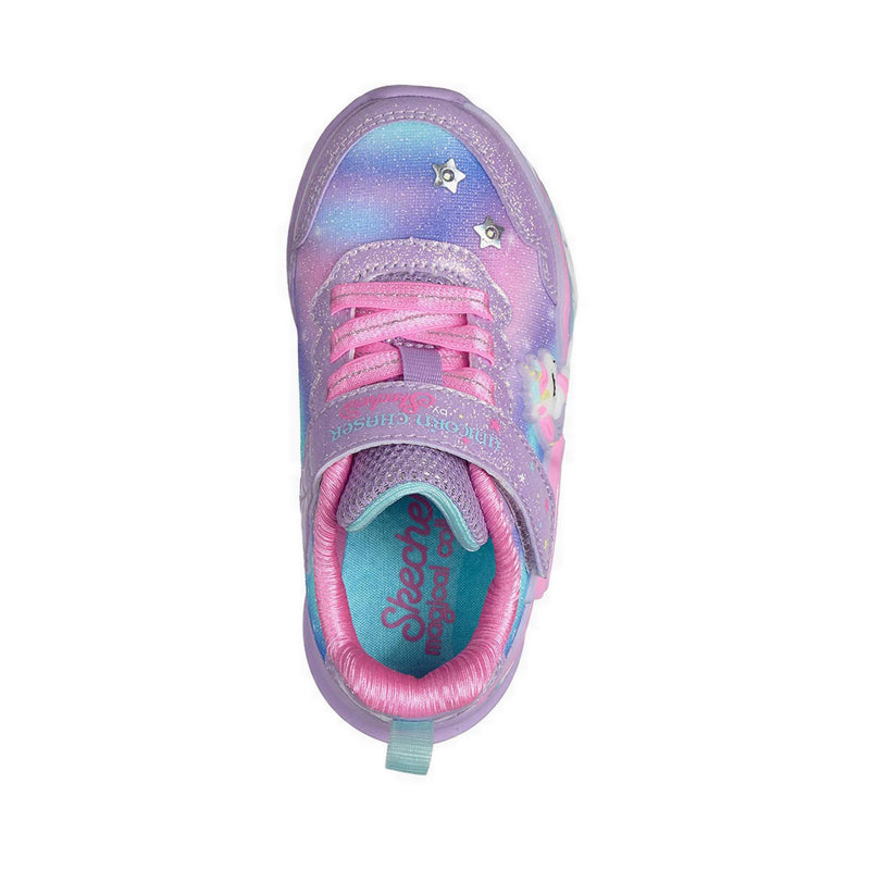 Skechers Unicorn Magic Girls's Lifestyle Shoes (Play School) - Lavender