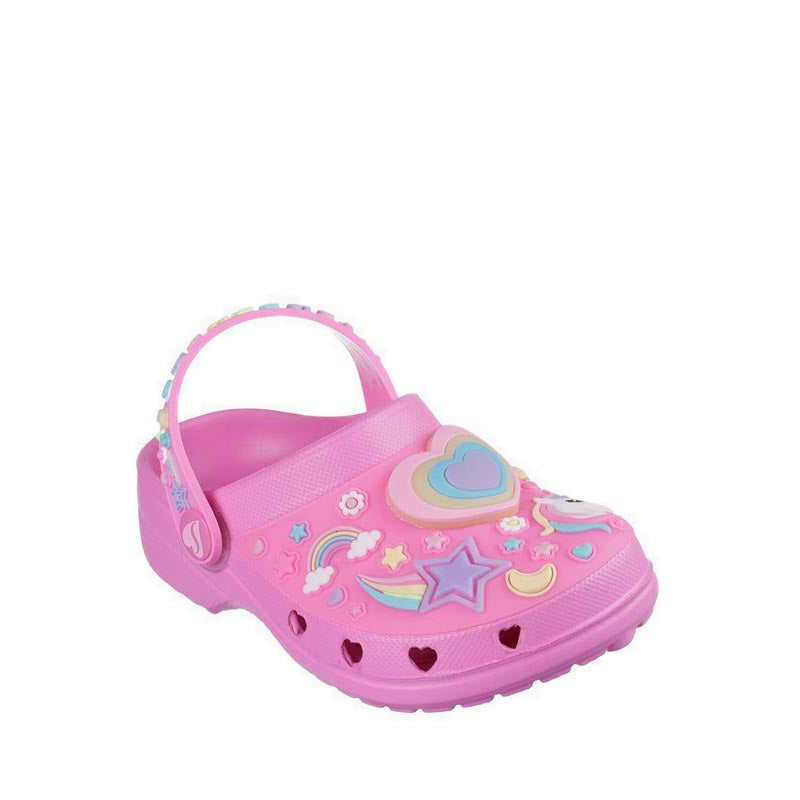 Skechers Heart Charmer Girl's Lifestyle Shoes (Play School) - Pink