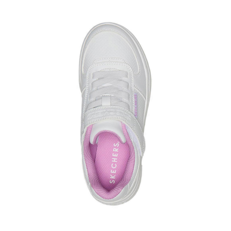 Skechers Quick Street Lite Girl's Lifestyle Shoes - White (Grade School/Teen)