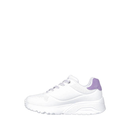 Skechers Uno Lite Girl's Lifestyle Shoes - White