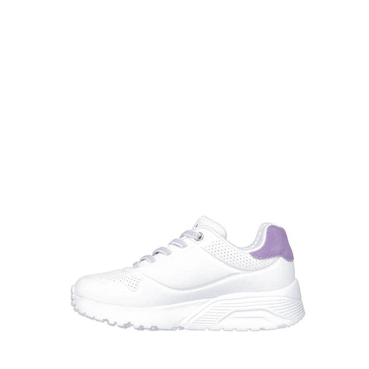 Skechers Uno Lite Girl's Lifestyle Shoes - White