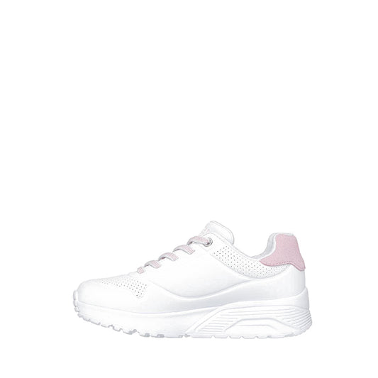 Skechers Uno Lite Girl's Lifestyle Shoes - White