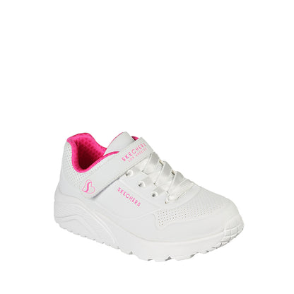 Skechers Uno Lite Girl's Lifestyle Shoes - White