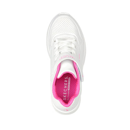 Skechers Uno Lite Girl's Lifestyle Shoes - White