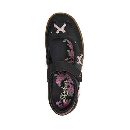 Skechers Hotshot Girl's Lifestyle Shoes - Black