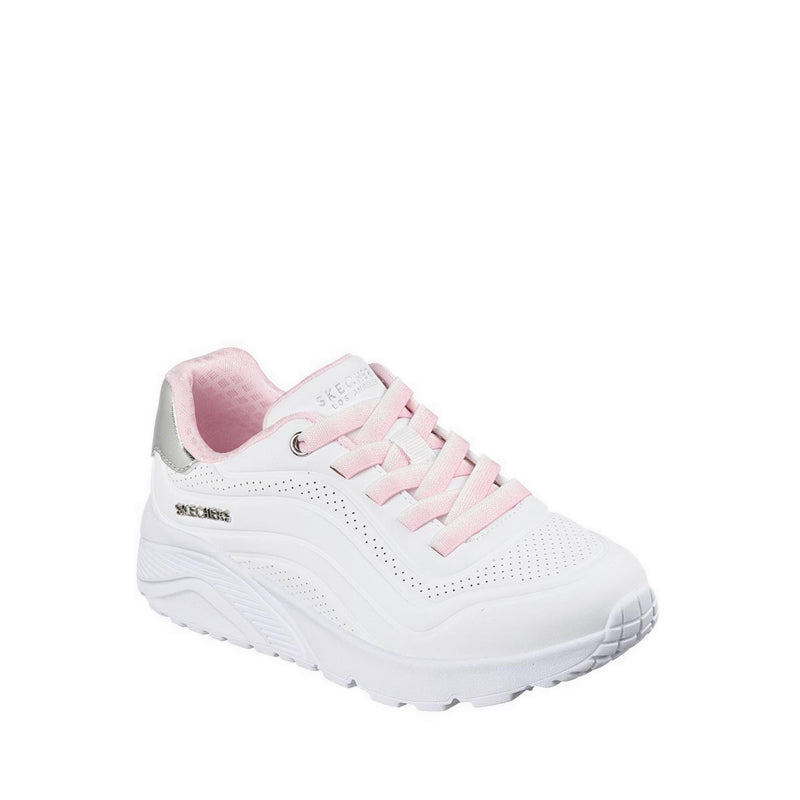 Skechers Uno Lite Girl's Shoes (Grade School / Teen) - White