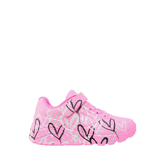 Skechers Uno Lite Girl's Lifestyle Shoes - Pink