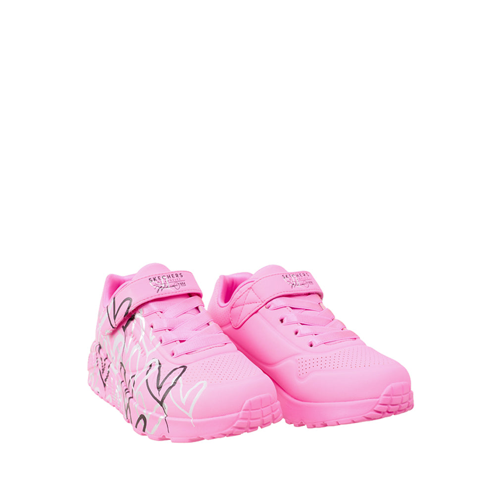 Skechers Uno Lite Girl's Lifestyle Shoes - Pink