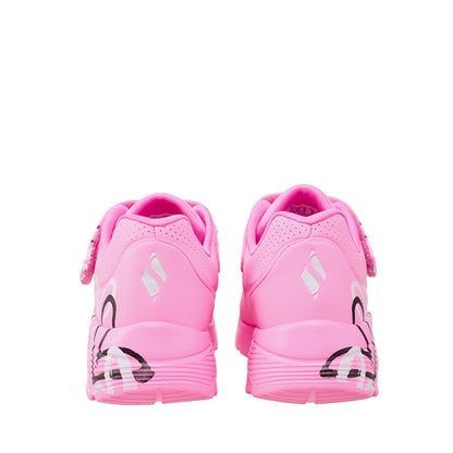 Skechers Uno Lite Girl's Lifestyle Shoes - Pink