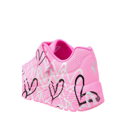 Skechers Uno Lite Girl's Lifestyle Shoes - Pink