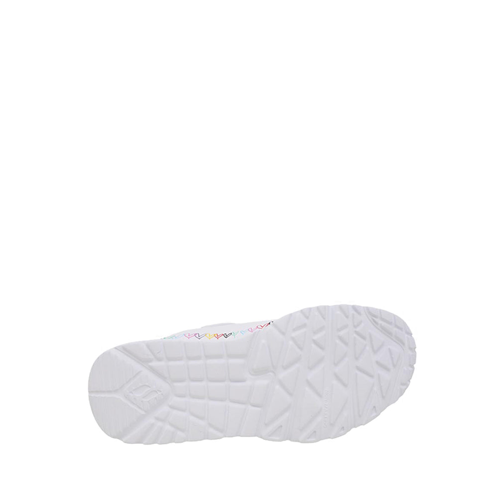 Skechers Uno Lite Girl's Lifestyle Shoes - White