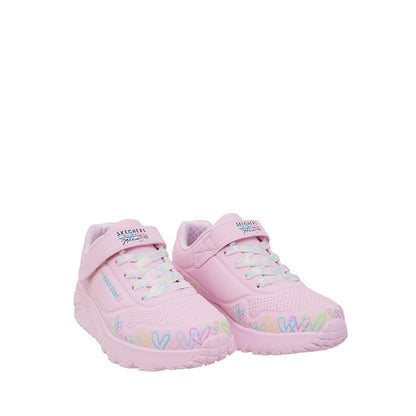 Skechers Uno Lite Girl's Lifestyle Shoes - Pink