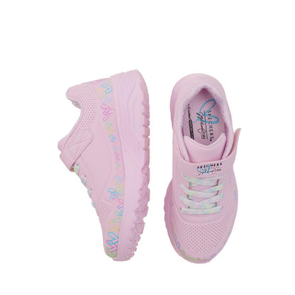 Skechers Uno Lite Girl's Lifestyle Shoes - Pink