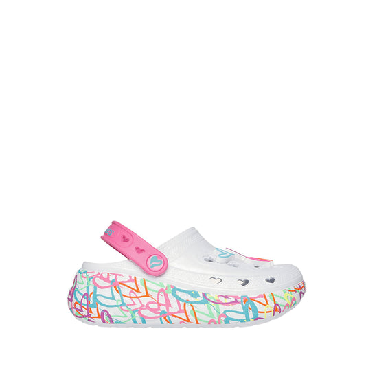 Skechers Cutie Pops - Love Pop's Lifestyle Girls Shoes - White