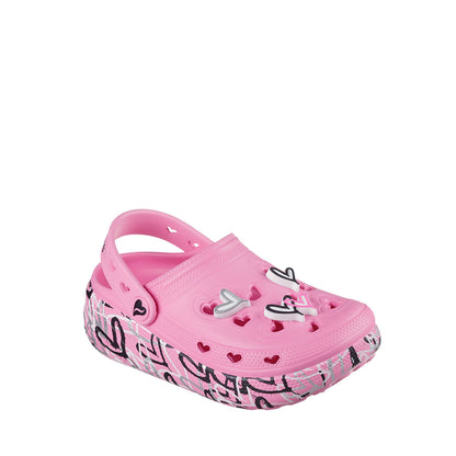 Skechers Cutie Pops - Love Pop's Lifestyle Girls Shoes - Pink