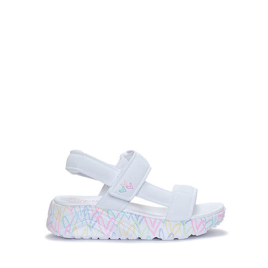 Skechers Uno Lite Girl's Sandal - White
