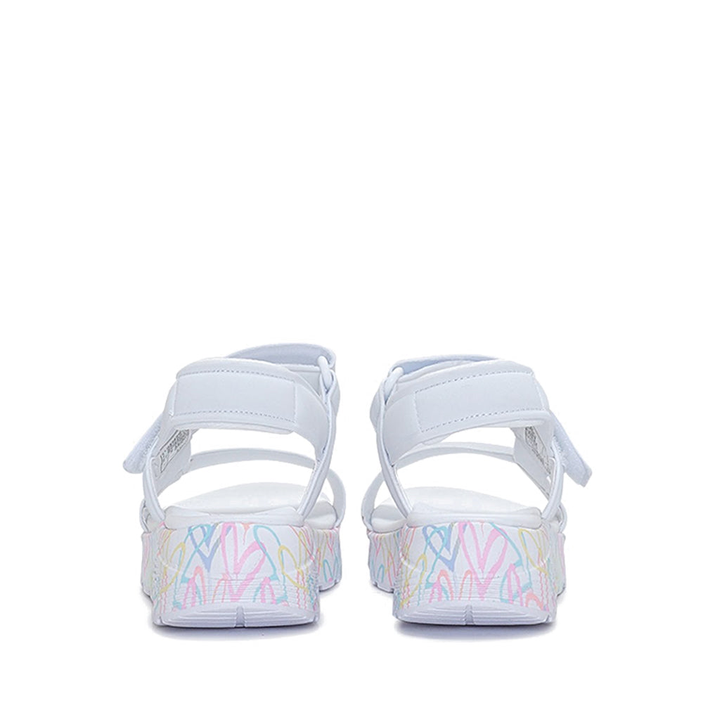 Skechers Uno Lite Girl's Sandal - White