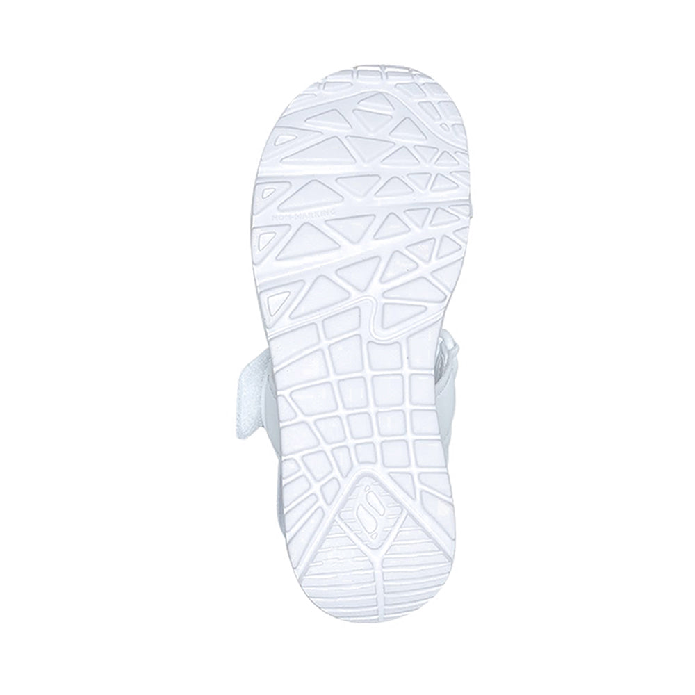 Skechers Uno Lite Girl's Sandal - White