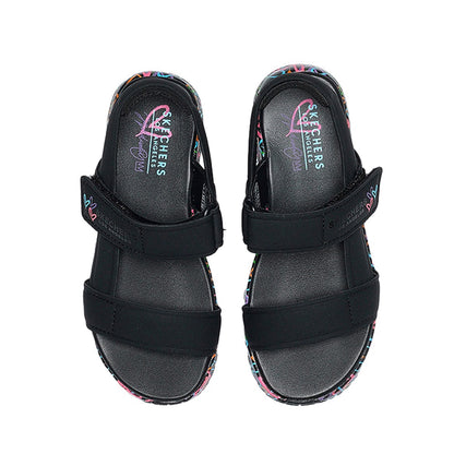 Skechers Uno Lite Girl's Sandal - Black