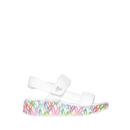 Skechers Uno Lite Girl's Lifestyle Shoes - White