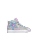 Skechers Twi-Lites 2.0 - Neon Galaxy Girl's Lifestyle Shoes - Silver