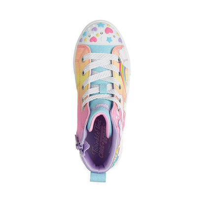 Skechers Twinkle Sparks Girl's Shoes (Grade School / Teen) - Mint