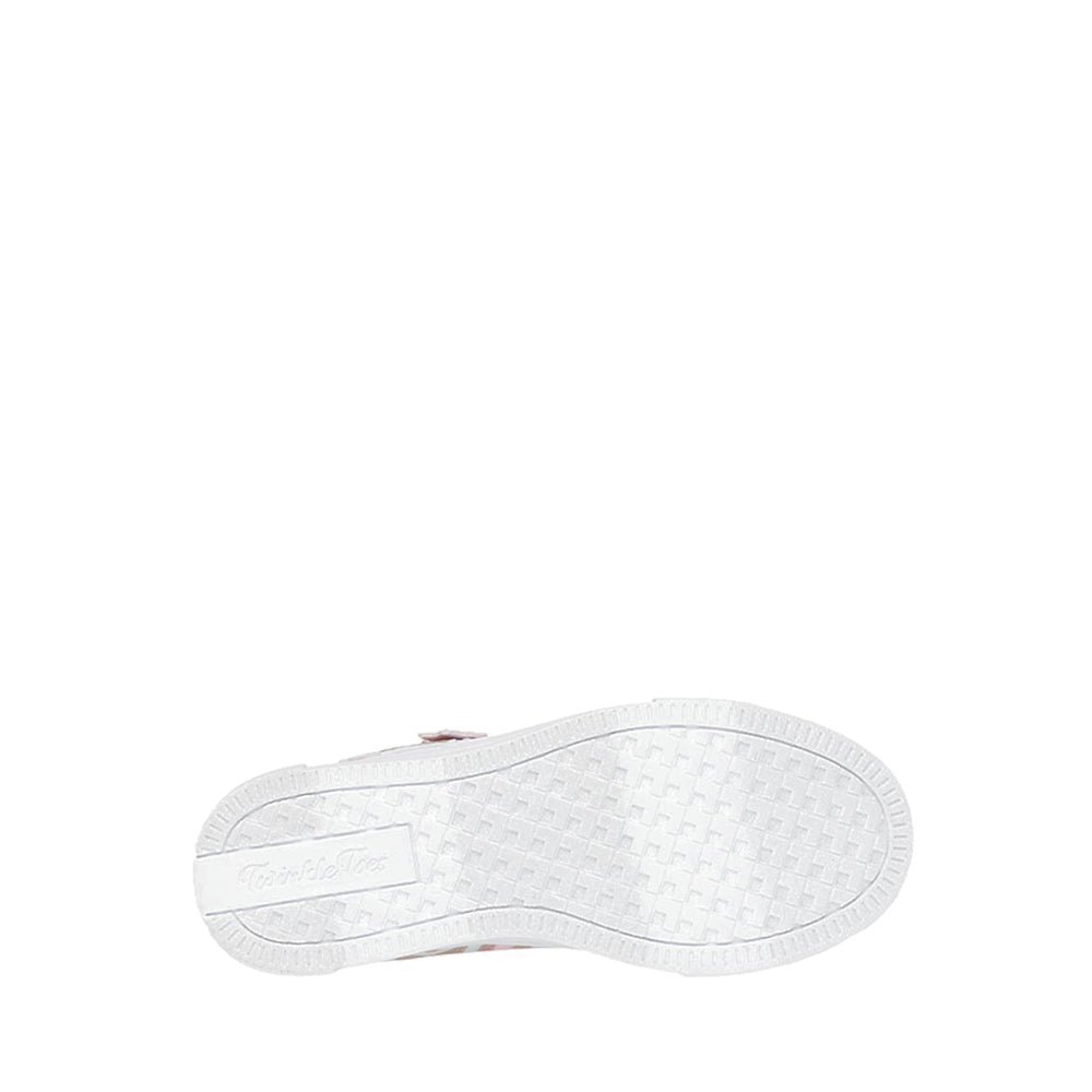 Skechers Twinkle Sparks Girl's Lifestyle Grade School Shoes - Rose