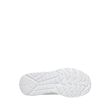 Skechers Uno Lite Girl's Leisure Shoes - White