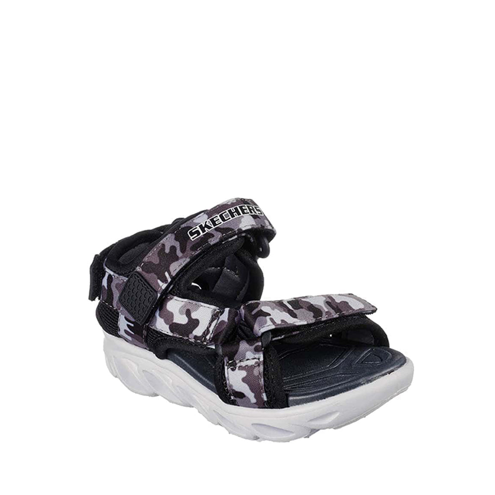 SKECHERS HYPNO-SPLASH BOYS LEISURE SHOES - BLACK