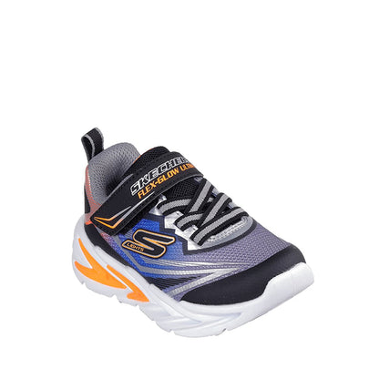 Skechers Flex-Glow 4K Boy's Lifestyle Shoes - Black
