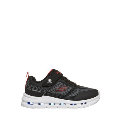Skechers Glide-Step Lights Boy's Lifestyle Shoes (Grade School/Teen) - Black