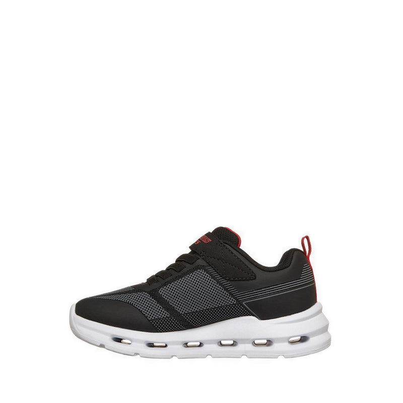 Skechers Glide-Step Lights Boy's Lifestyle Shoes (Grade School/Teen) - Black