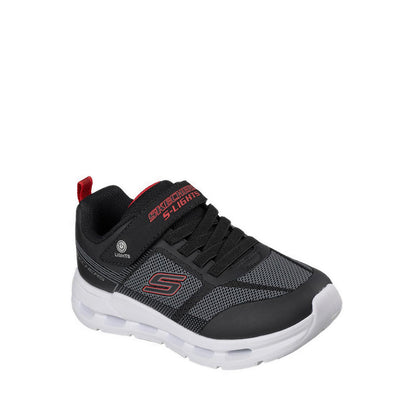 Skechers Glide-Step Lights Boy's Lifestyle Shoes (Grade School/Teen) - Black